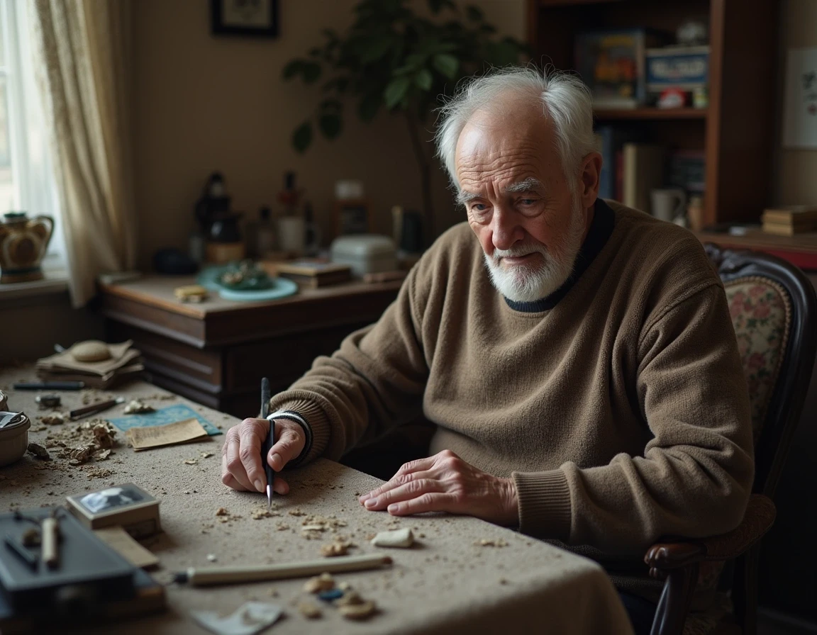 Home before cleaning